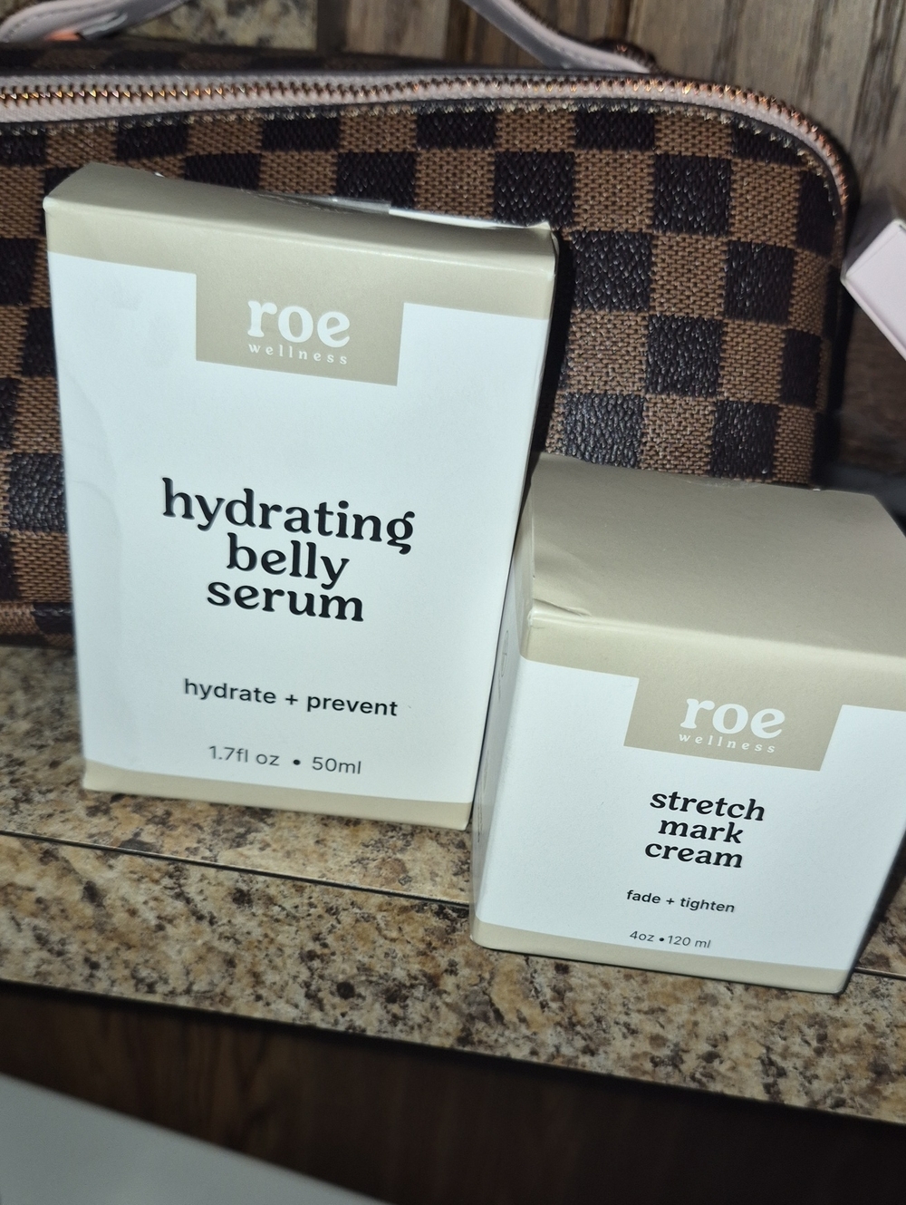 Roe Wellness Hydrating Belly Serum Stretch Mark Cream Nwt